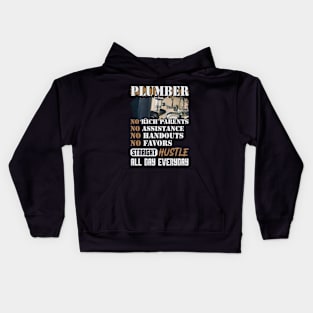 PLUMBER NO RICH... Kids Hoodie